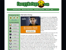 Tablet Screenshot of energyrefuge.com